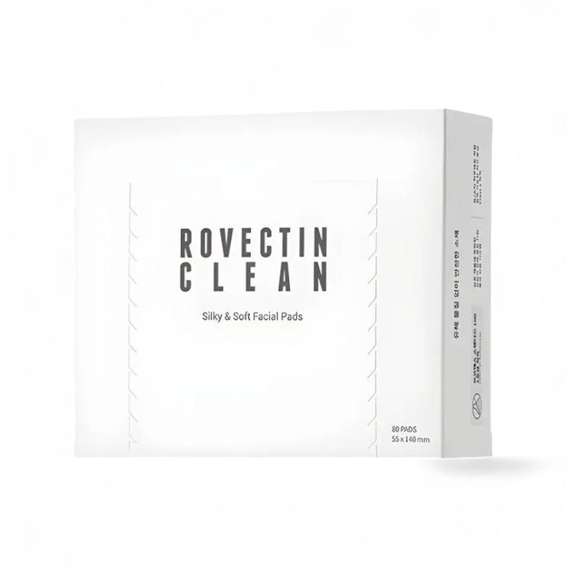 ROVECTIN Clean Silky & Soft Facial Pads 80 pcs