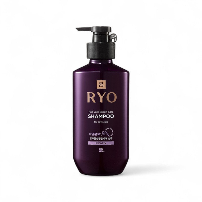 Ryo Hair Loss Expert Care 9EX Shampoo For Oily Scalp 400ml