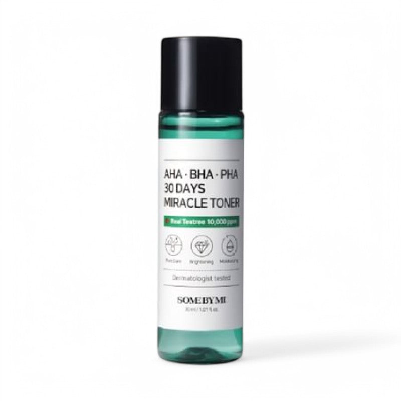 SOME BY MI AHA, BHA, PHA 30 Days Miracle Toner Mini 2024 Version - 30ml