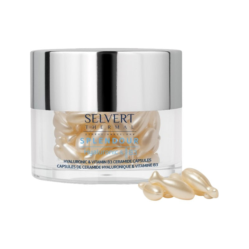 Selvert Thermal Hyaluronic & Vitamin B3 Ceramide Capsules Ultra Concentrate Night Booster 60 x 0.25ml