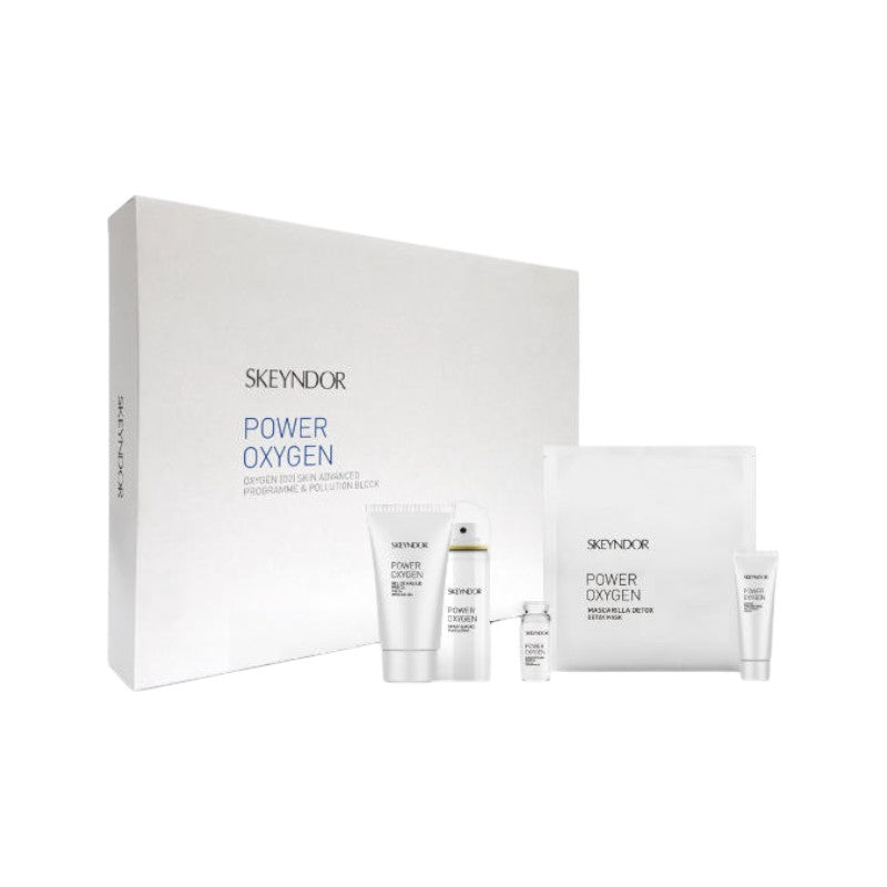 Skeyndor Oxygen(Oa)Skin Advanced Programme &Pollution Block 6treat.