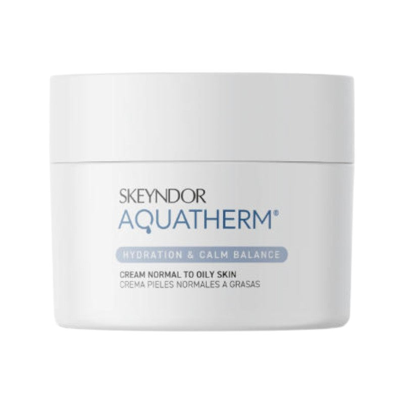 Skeyndor Aquatherm Hydration&Calm Balance Cream Normal To Oily Skin 50ml