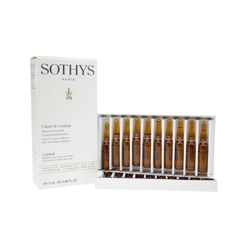 Sothys Clarté & Confort Concentrated Serum Ampoule 20 x 2ml