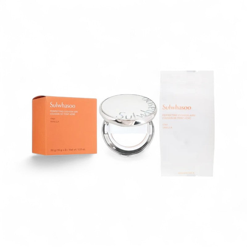 Sulwhasoo Perfecting Cushion Airy Duo Set - 3 Colors
