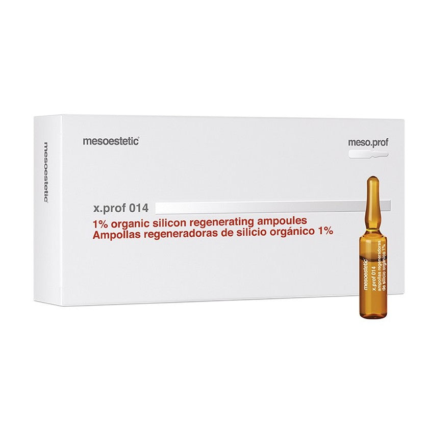mesoestetic x.prof 014 organic silicon 1% 5ml x 20