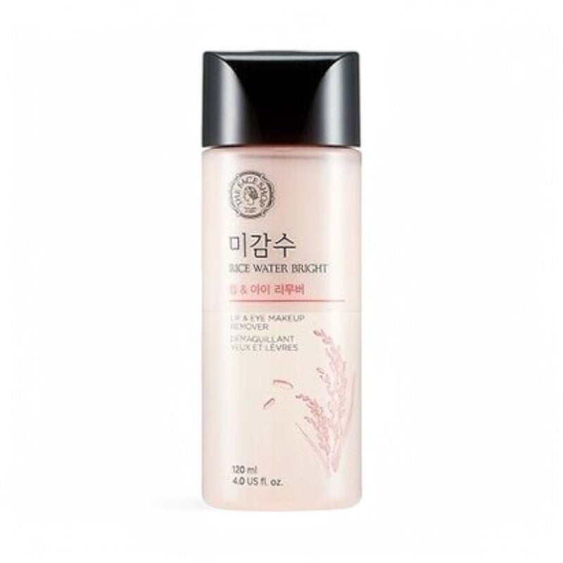 THE FACE SHOP Rice Water Bright Lip & Eye Makeup Remover 120ml