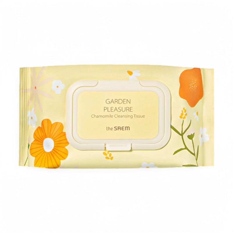 The Saem Garden Pleasure Chamomile Cleansing Tissue 100 sheets