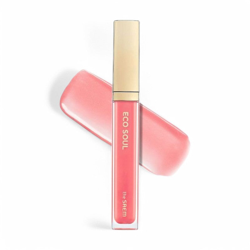 The Saem Eco Soul Shine Lip Gloss - 3 Colors 2024 Version -