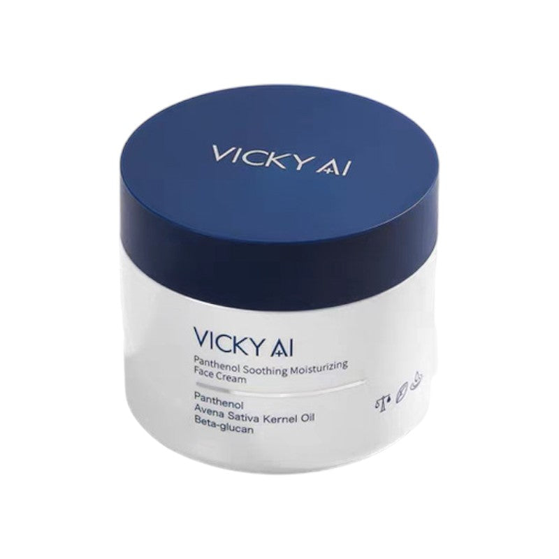VICKY AI Panthenol Soothing Moisturizing Face Cream 100g