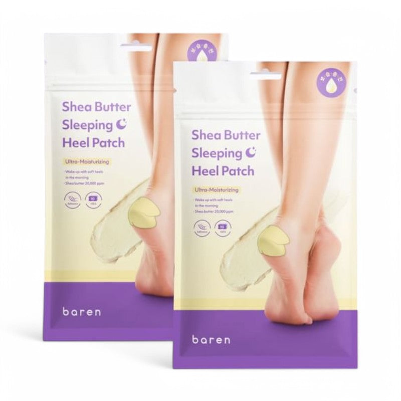 baren Shea Butter Sleeping Heel Patch 0.5g x 10 patches