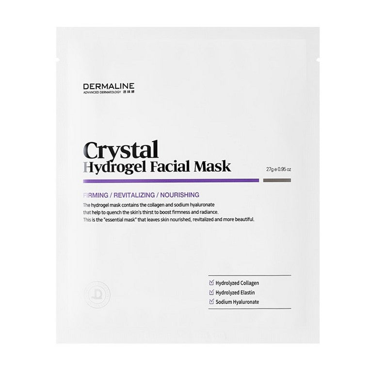 Dermaline Crystal Hydrogel Facial Mask 27g x 10pcs