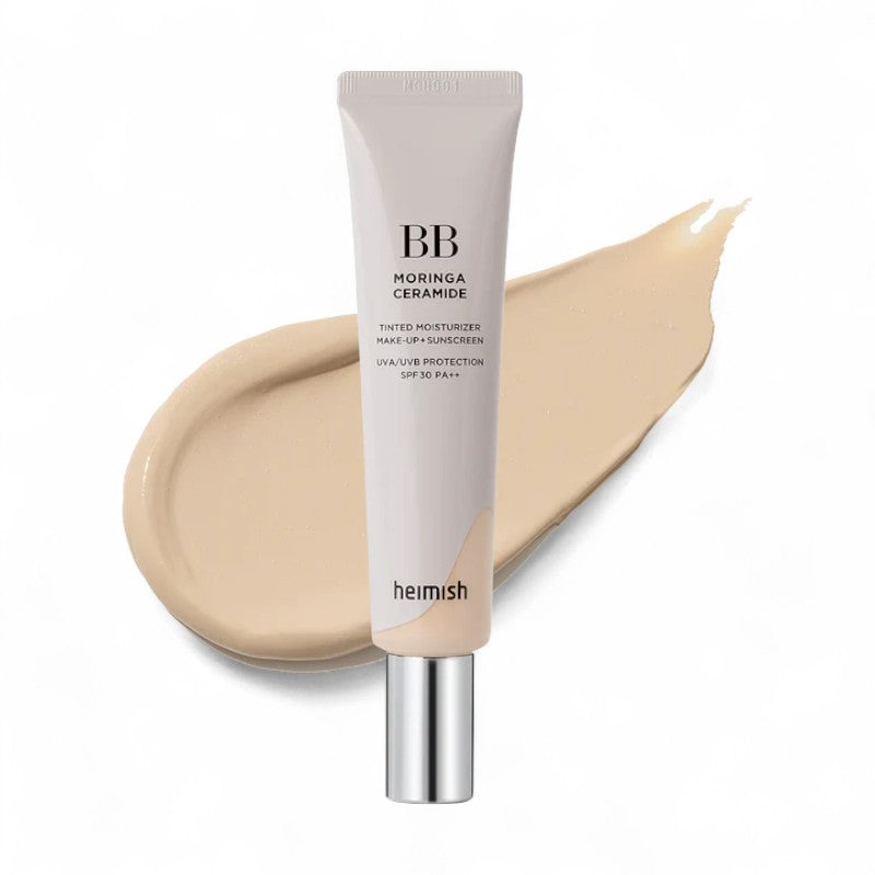 heimish Moringa Ceramide BB Cream - 8 Colors 2023 Version -