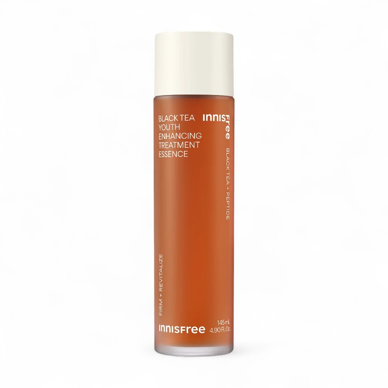 innisfree Black Tea Youth Enhancing Treatment Essence Renewal Version - 145ml