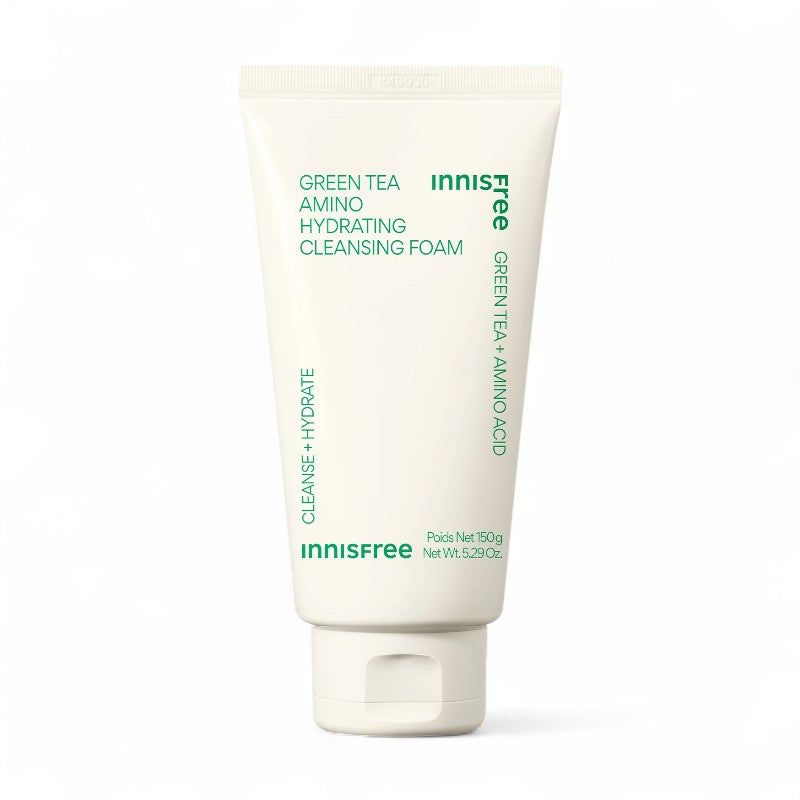 innisfree Green Tea Amino Hydrating Cleansing Foam 150g