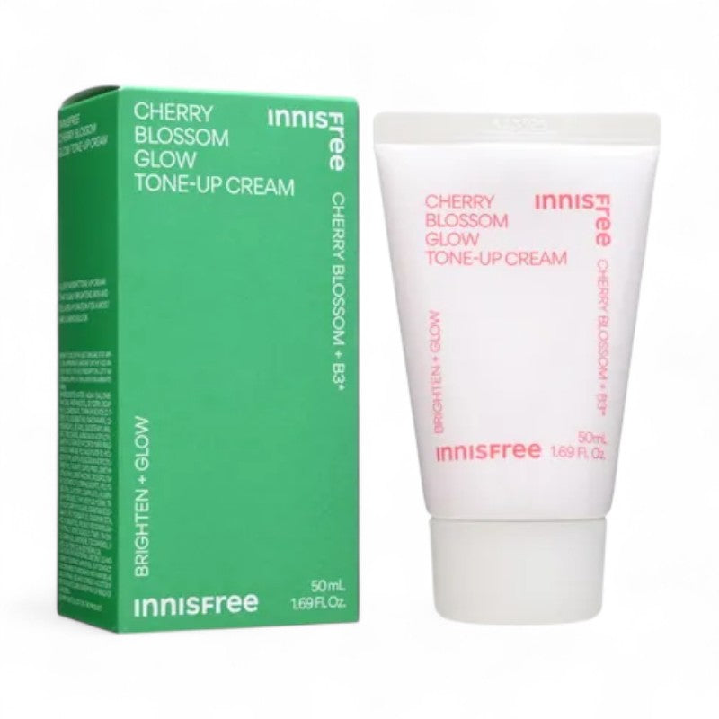 innisfree Cherry Blossom Glow Tone-Up Cream 2023 Renewal Version - 50ml