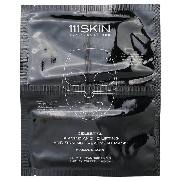 111Skin CELESTIAL BLACK DIAMOND LIFTING AND FIRMING TREATMENT MASK  (no box) 5pcs