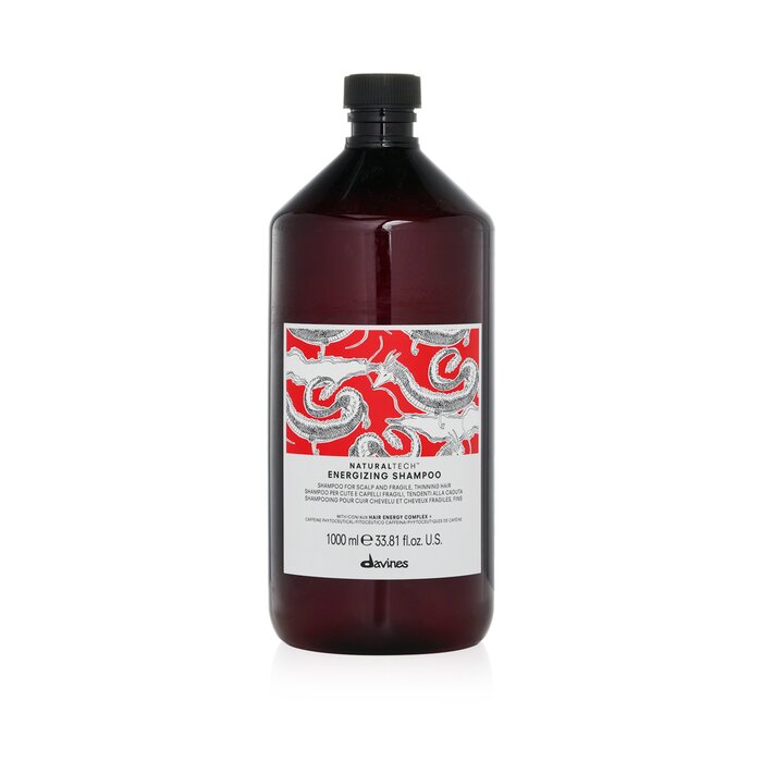 Davines Natural Tech Energizing Shampoo (For Scalp &amp; Fragile, Thinning Hair) 1000ml