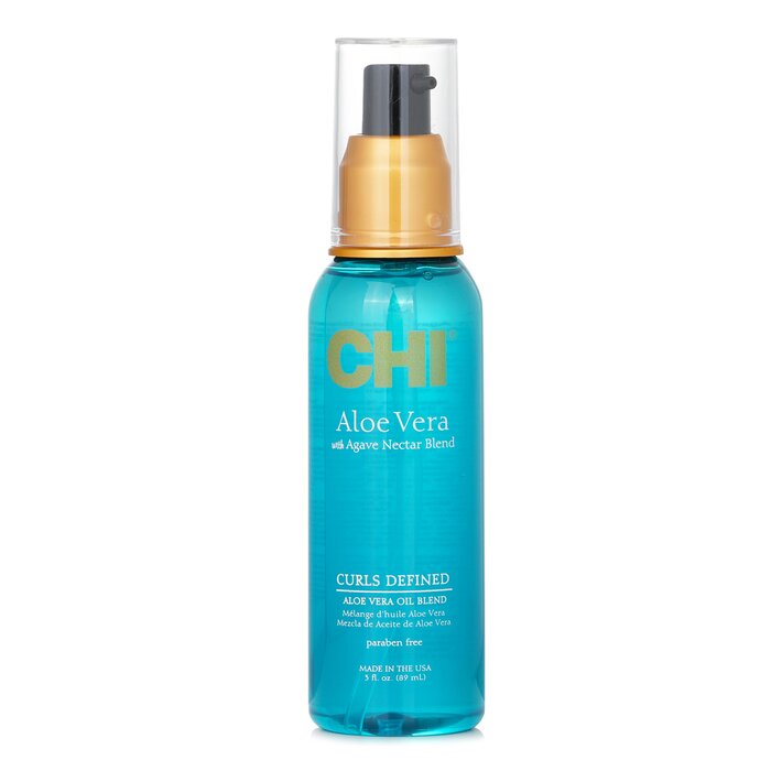 CHI Aloe Vera with Agave Nectar Curls Defined Aloe Vera Oil 89ml