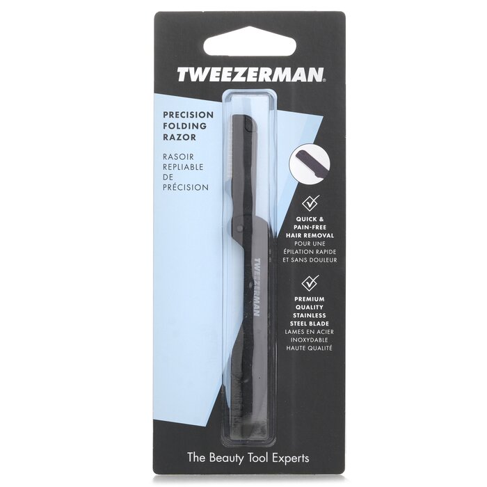 Tweezerman Precision Folding Brow Razor - Lavendar 1PC