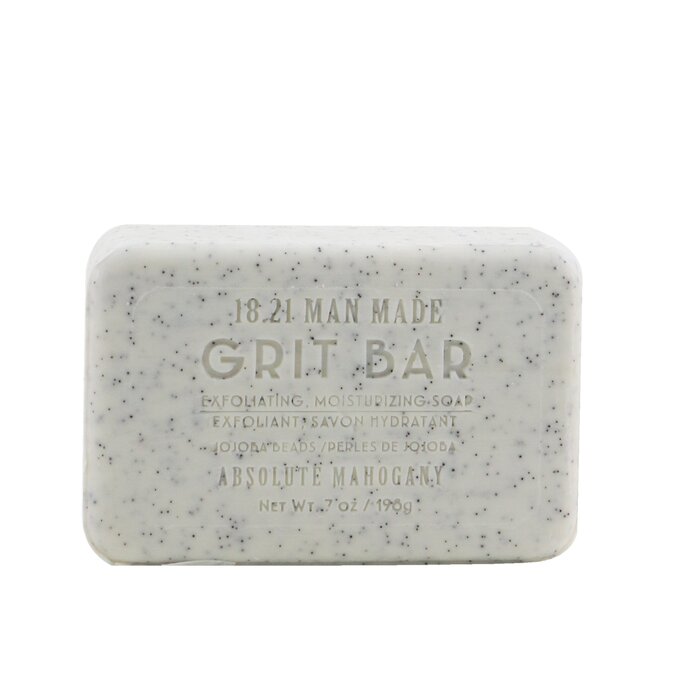 18.21 Man Made Grit Bar - Exfoliating, Moisturizing Soap - 