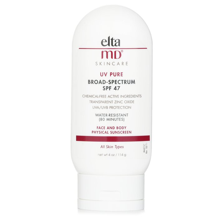 EltaMD UV Pure Water-Resistant Face &amp; Body Physical Sunscreen SPF 47 114g