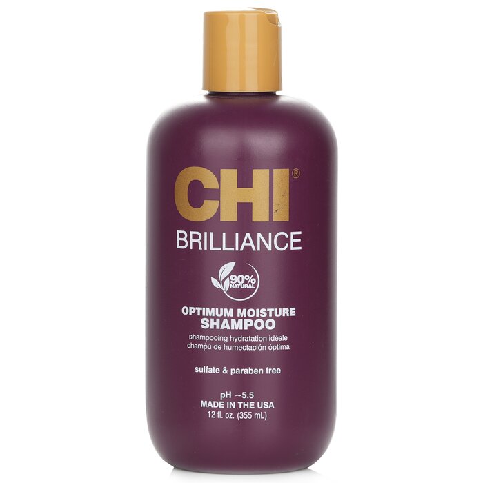 CHI Deep Brilliance Olive &amp; Monoi Optimum Moisture Shampoo 355ml