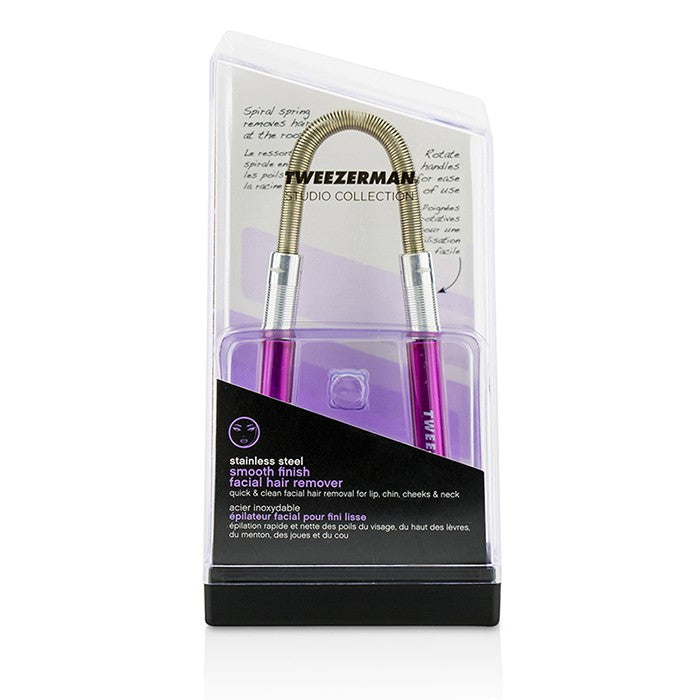 Tweezerman Smooth Finish Facial Hair Remover (Studio Collection) - Pink 1PC