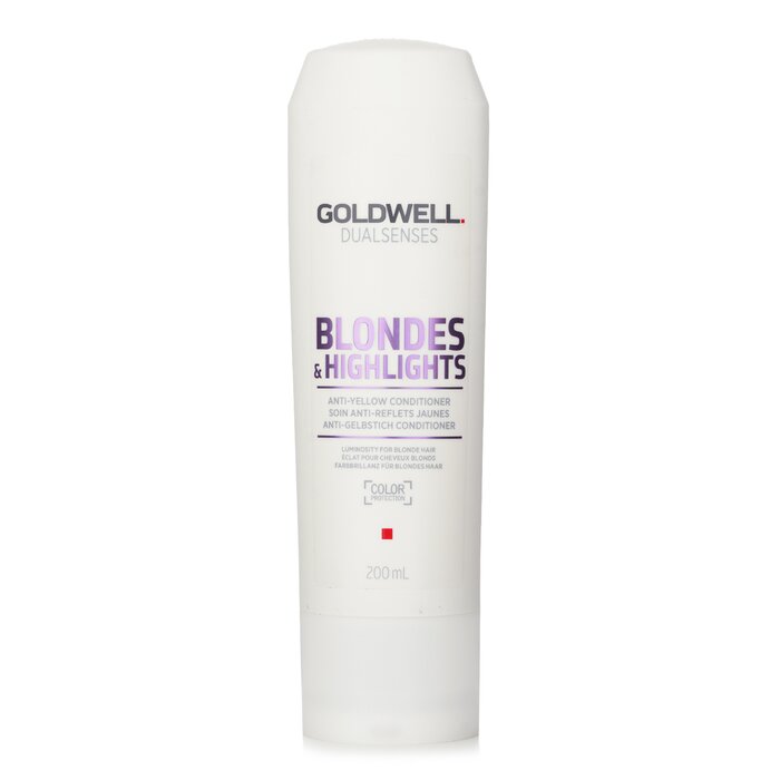 Goldwell Dual Senses Blondes &amp; Highlights Anti-Yellow Conditioner (Luminosity For Blonde Hair) 200ml