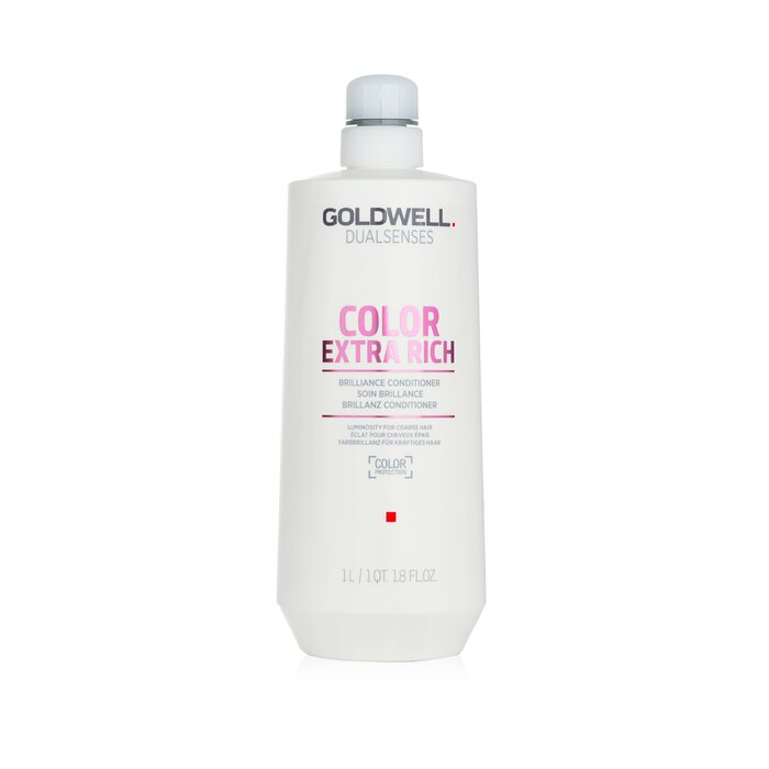 Goldwell Dual Senses Color Extra Rich Brilliance Conditioner (Luminosity For Coarse Hair) 1000ml