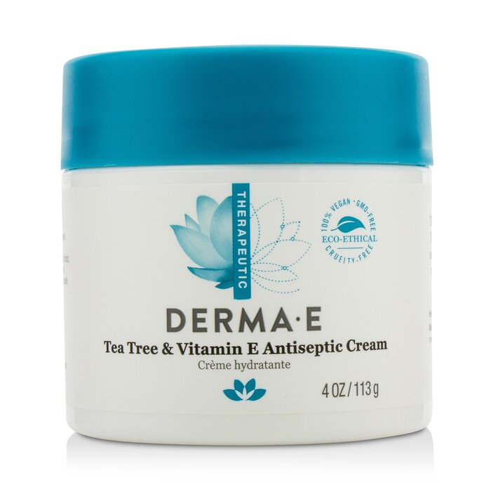 Derma E Therapeutic Tea Tree &amp; Vitamin E Antiseptic Cream 113g