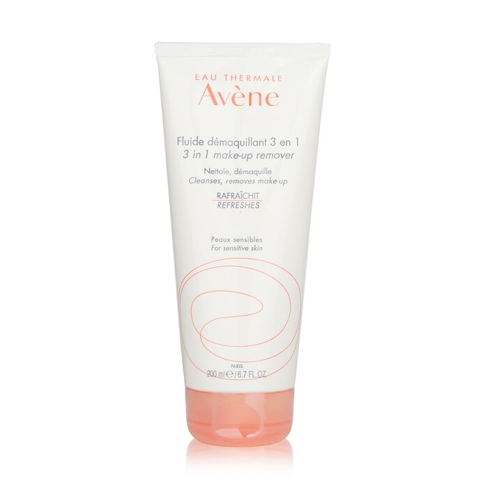 Avene 3 In 1 Make-Up Remover (Face &amp; Eyes) - For All Sensitive Skin 200ml