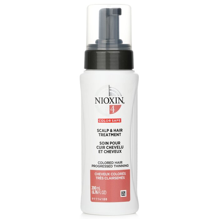 Nioxin Diameter System 4 Scalp &amp; Hair Treatment (Colored Hair, Progressed Thinning, Color Safe) 200ml