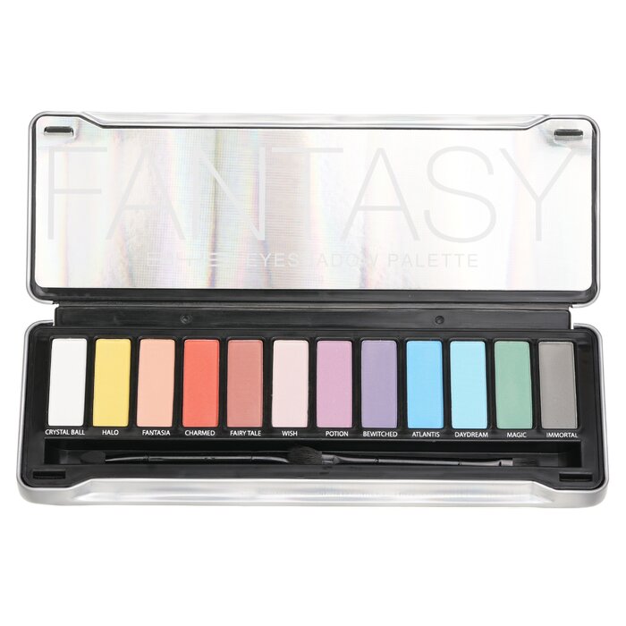 BYS Eyeshadow Palette (12x Eyeshadow, 2x Applicator) - Fantasy 12g