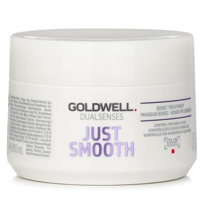 Goldwell Dual Senses Just Smooth 60SEC Treatment (Control For Unruly Hair) 200ml
