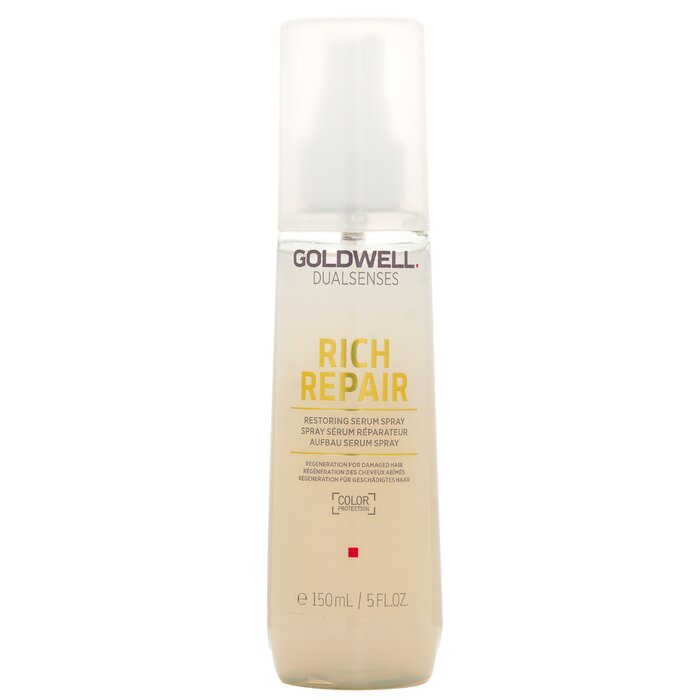 Goldwell Dual Senses Rich Repair Restoring Serum Spray (Regeneration For Damaged Hair) 150ml