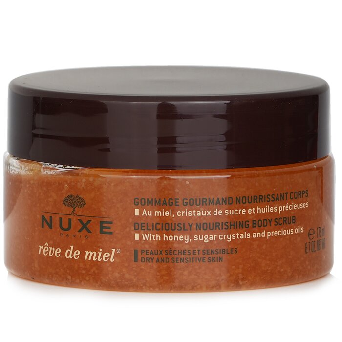 Nuxe Reve De Miel Deliciously Nourishing Body Scrub - For Dry &amp; Sensitive Skin 175ml