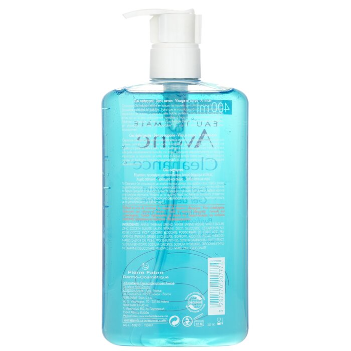 Avene Cleanance Cleansing Gel - For Oily, Blemish-Prone Skin 400ml