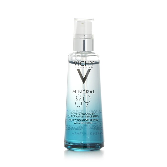 Vichy Mineral 89 Fortifying &amp; Plumping Daily Booster (89% Mineralizing Water + Hyaluronic Acid) 75ml