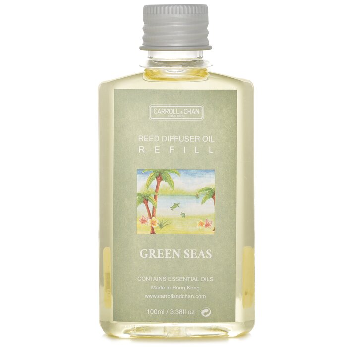 Carroll &amp; Chan Reed Diffuser Refill - Green Seas 100ml