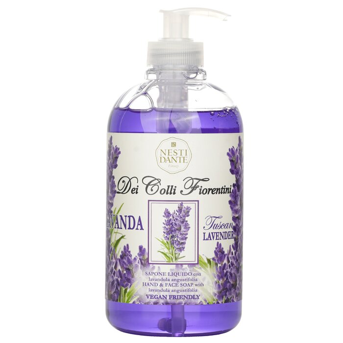 Nesti Dante Dei Colli Fiorentini Hand &amp; Face Soap With Lavandula Angustifolia - Tuscan Lavender 500ml