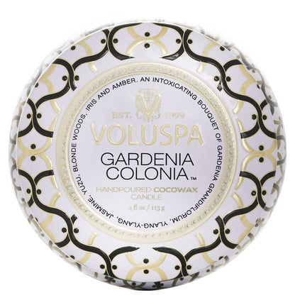 Voluspa Mini Tin Candle - Gardenia Colonia 113g