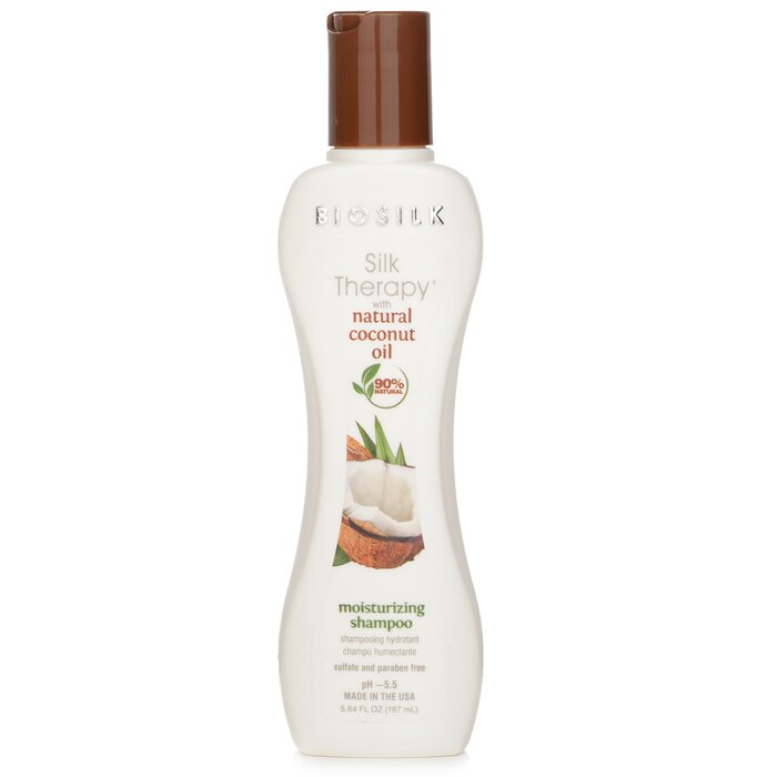 BioSilk Silk Therapy with Coconut Oil Moisturizing Shampoo 167ml