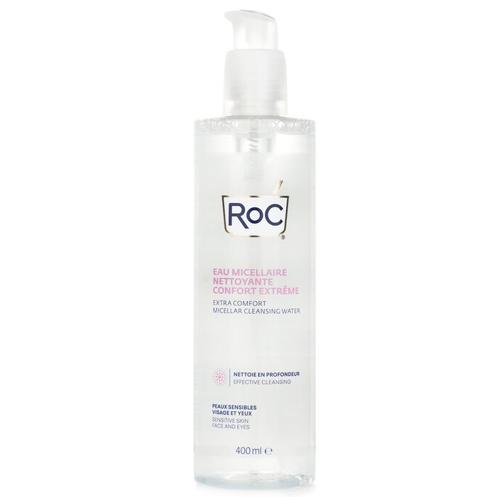 ROC Extra Comfort Micellar Cleansing Water (Sensitive Skin, Face &amp; Eyes) 400ml