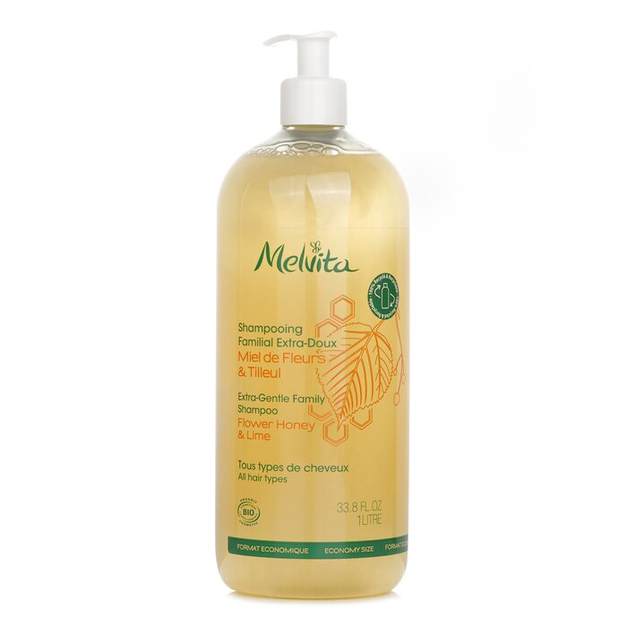 Melvita Extra-Gentle Family Shampoo (All Hair Types) 1000ml