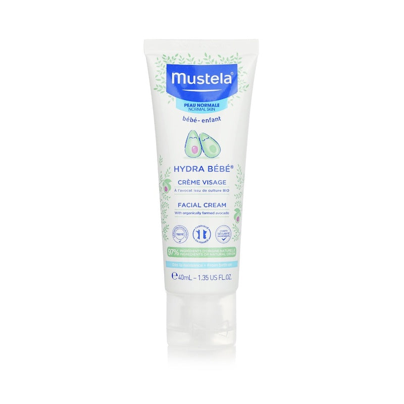 Mustela Hydra-Bebe Facial Cream With Organic Avocado - Normal Skin 40ml