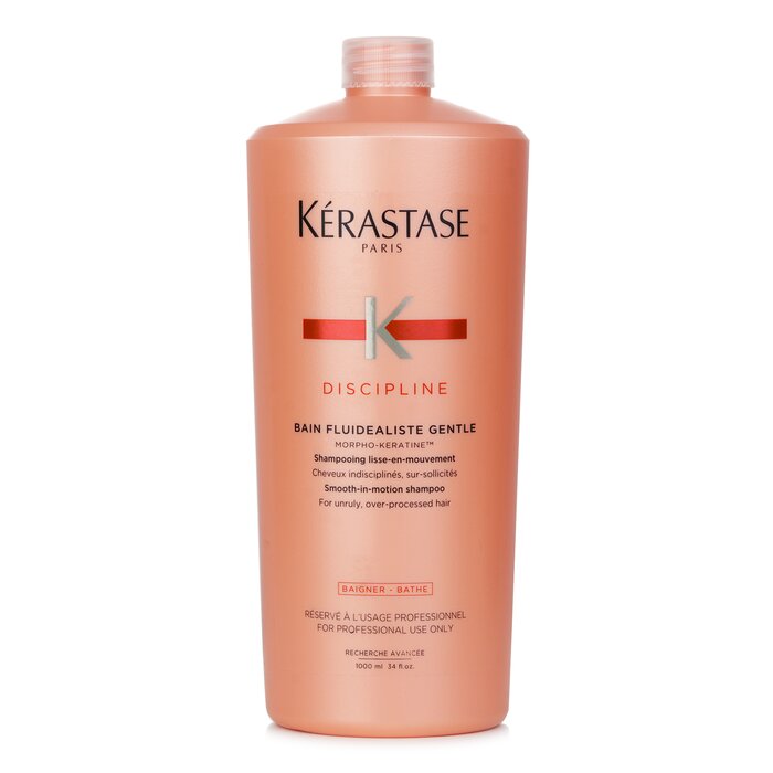 Kerastase Discipline Bain Fluidealiste Smooth-In-Motion Gentle Shampoo (For Unruly, Over-Processed Hair) 1000ml