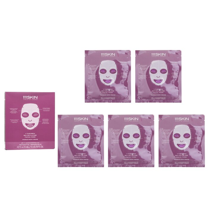 111Skin Y Theorem Bio Cellulose Facial Mask 5x23ml