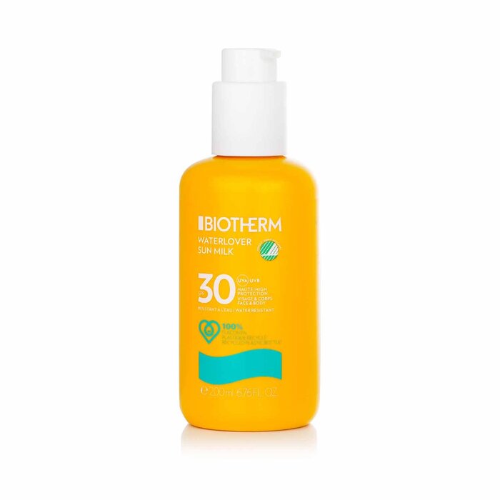 Biotherm Waterlover Sun Milk SPF 30 (For Face &amp; Body) 200ml