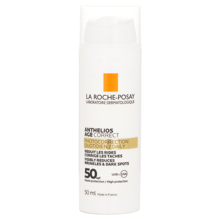 La Roche Posay Anthelios Age Correct Daily Photocorrection - Visibly Reduces Wrinkles &amp; Dark Spots SPF 50 50ml
