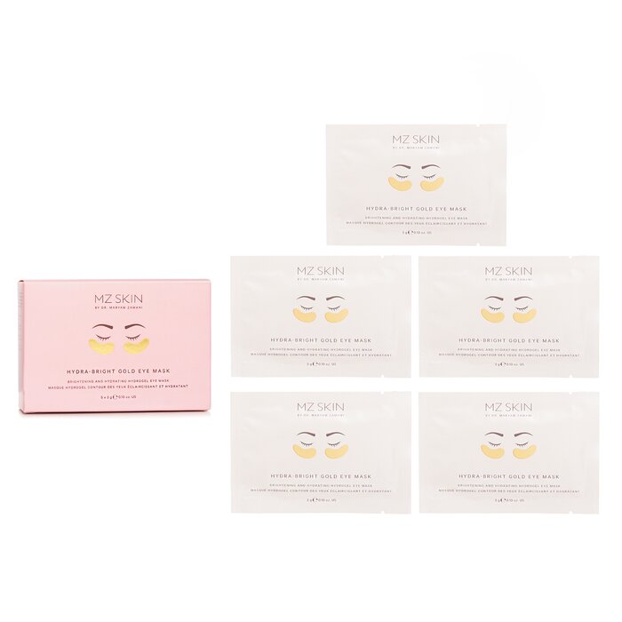 MZ Skin Hydra-Bright Gold Eye Mask 5x 3g